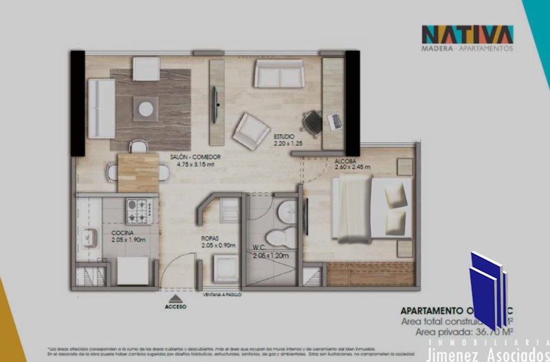 Apartamento en Venta en Bello